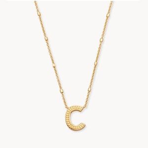 Kendra Scott Letter C Pendant Necklace